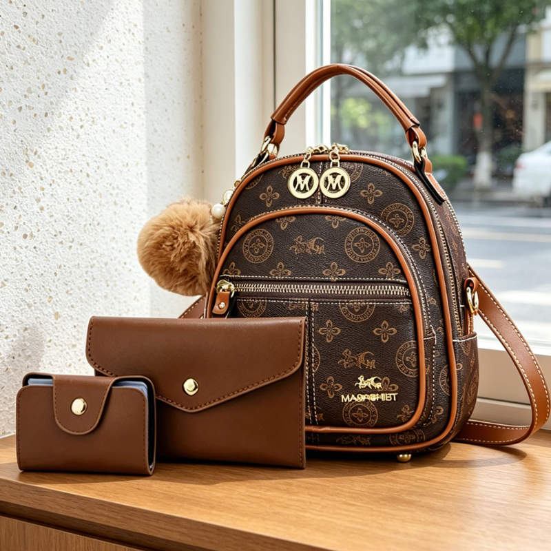 Luxury Bags & Leather Repair Of Atlanta Photos - 3-piece women's bag set, lightweight luxury