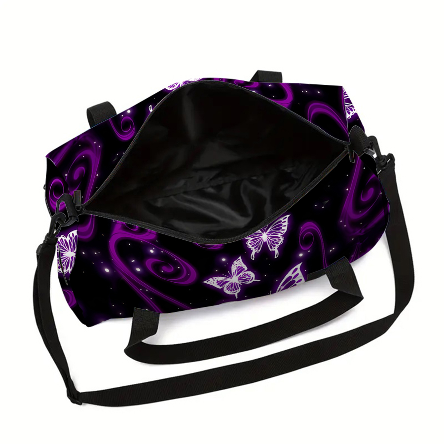 Women's Large Travel Bag Purpl - Weekender Bag Duffle avaliação e preço