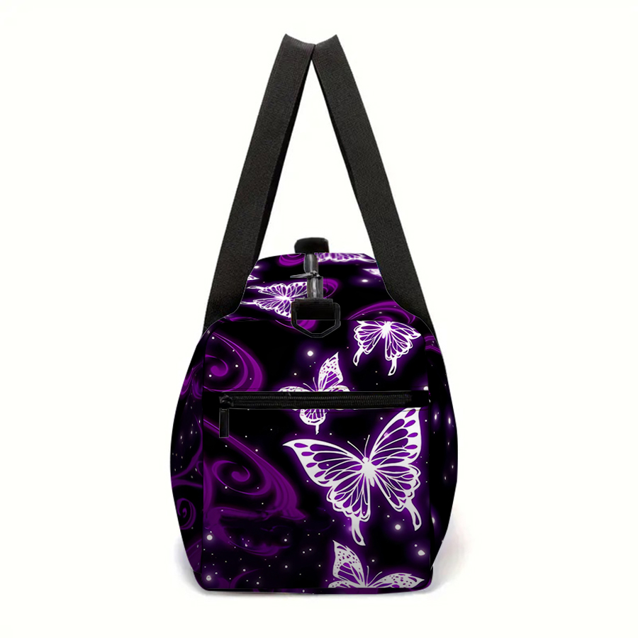 Women's Large Travel Bag Purpl - Weekender Bag Duffle avaliação e preço