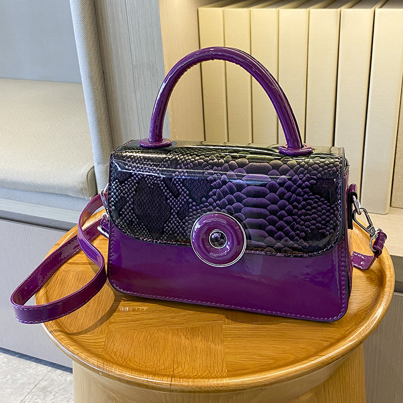 Mini Small Square Bag Luxury P - Top Handle Patent Bag avaliação e preço