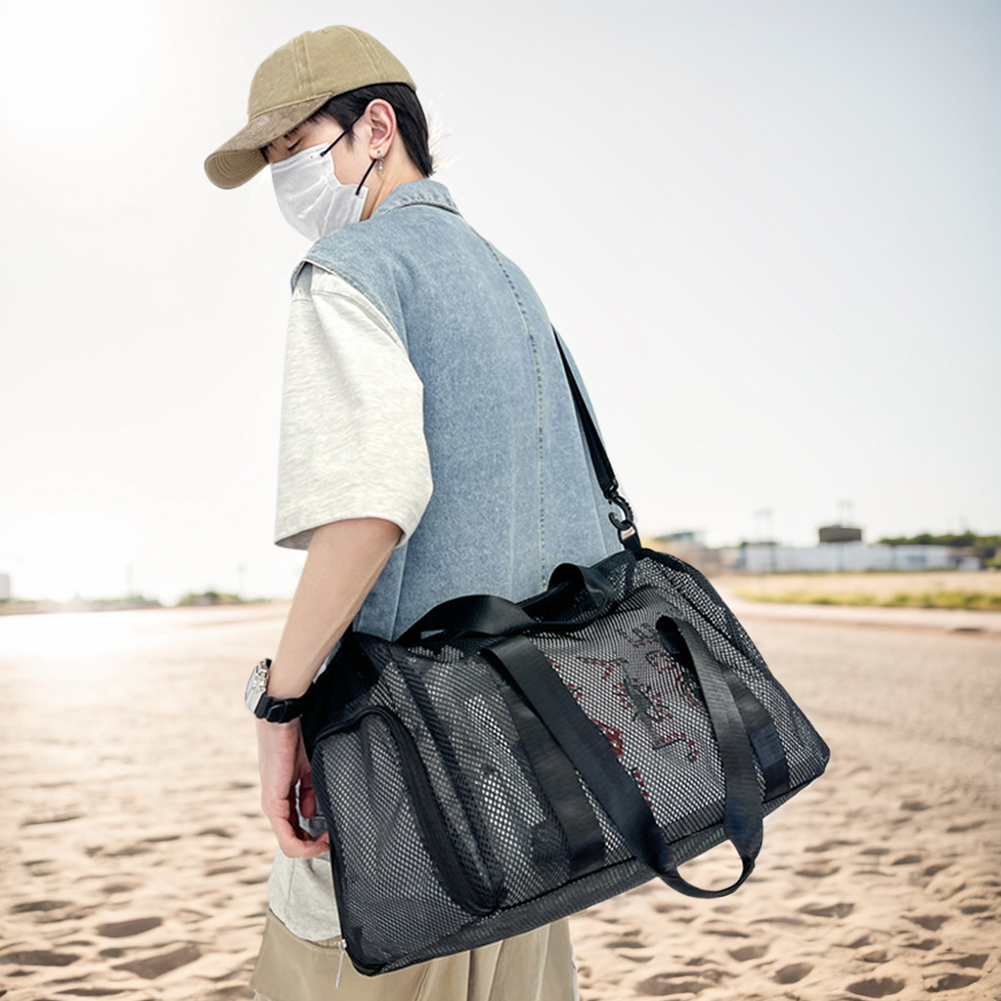 Mesh Travel Duffle Bag Overnig - Weekender Bag Duffle avaliação e preço