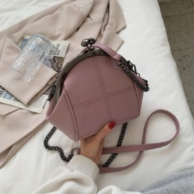 Fashion Solid PU Chains Sewing - Luxury Bags For Women Sale avaliação e preço