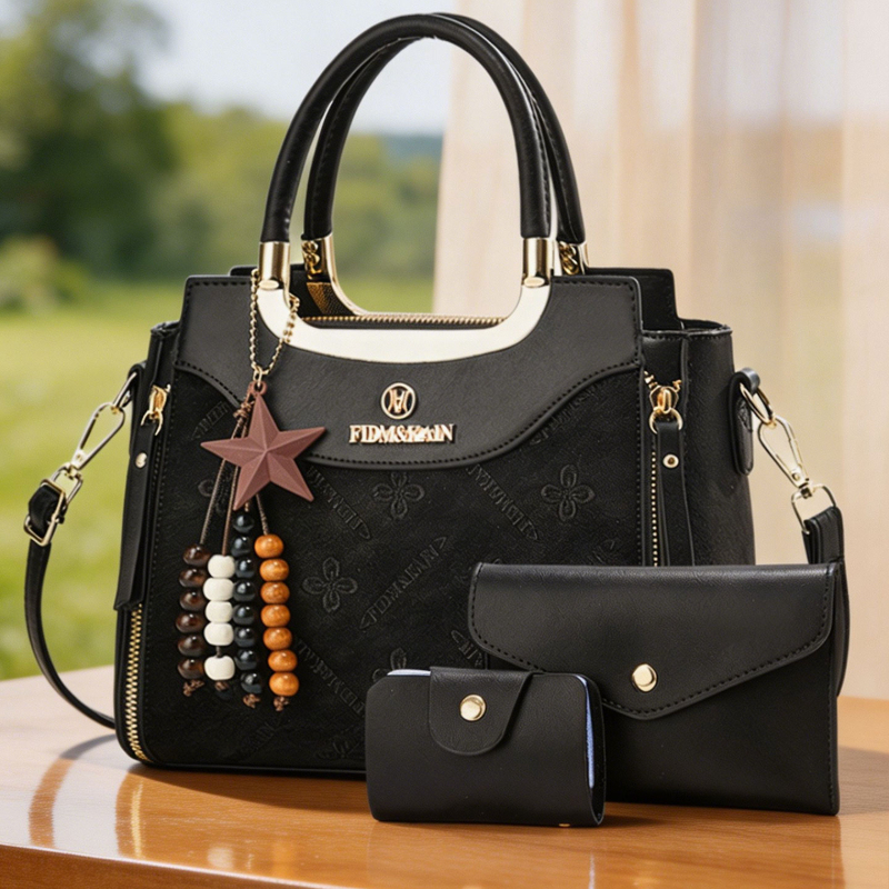 Stylish women's handbag, solid - Luxury Bags & Leather Repair Of Atlanta Photos avaliação e preço