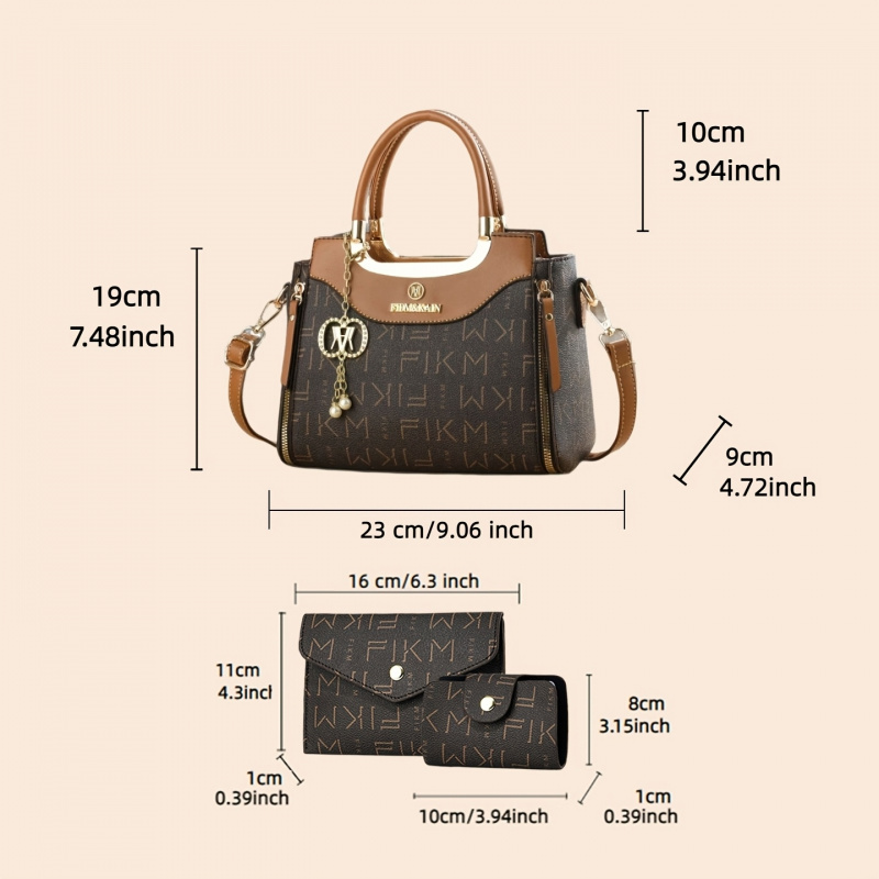 3-piece set of light luxury hi - Luxury Bags & Leather Repair Of Atlanta Photos avaliação e preço
