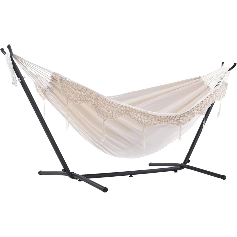 Luxury Double Cotton Hammock w - Luxury Bags Usa avaliação e preço