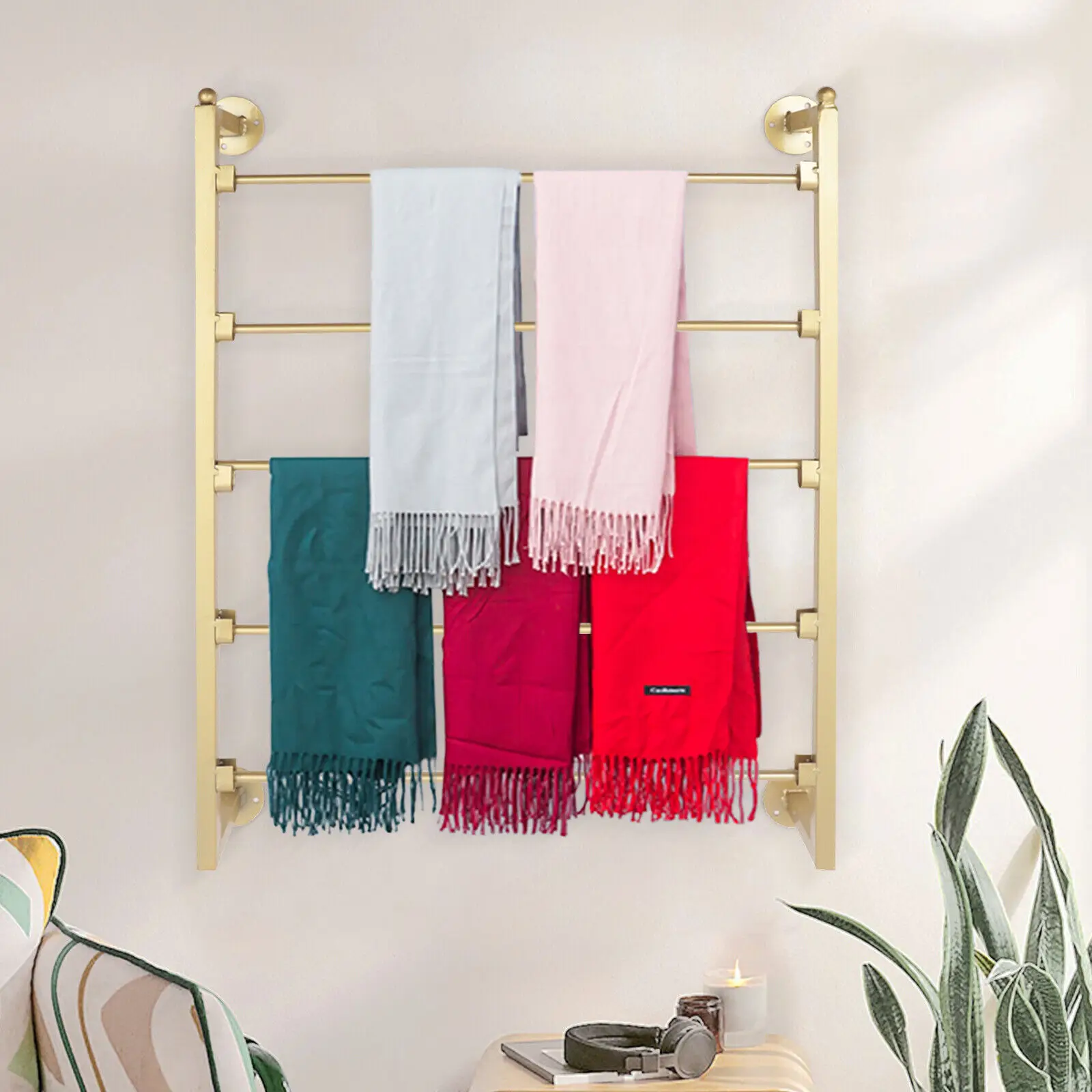 Wall Mount Metal Scarf Organiz - Luxury Bags Usa avaliação e preço