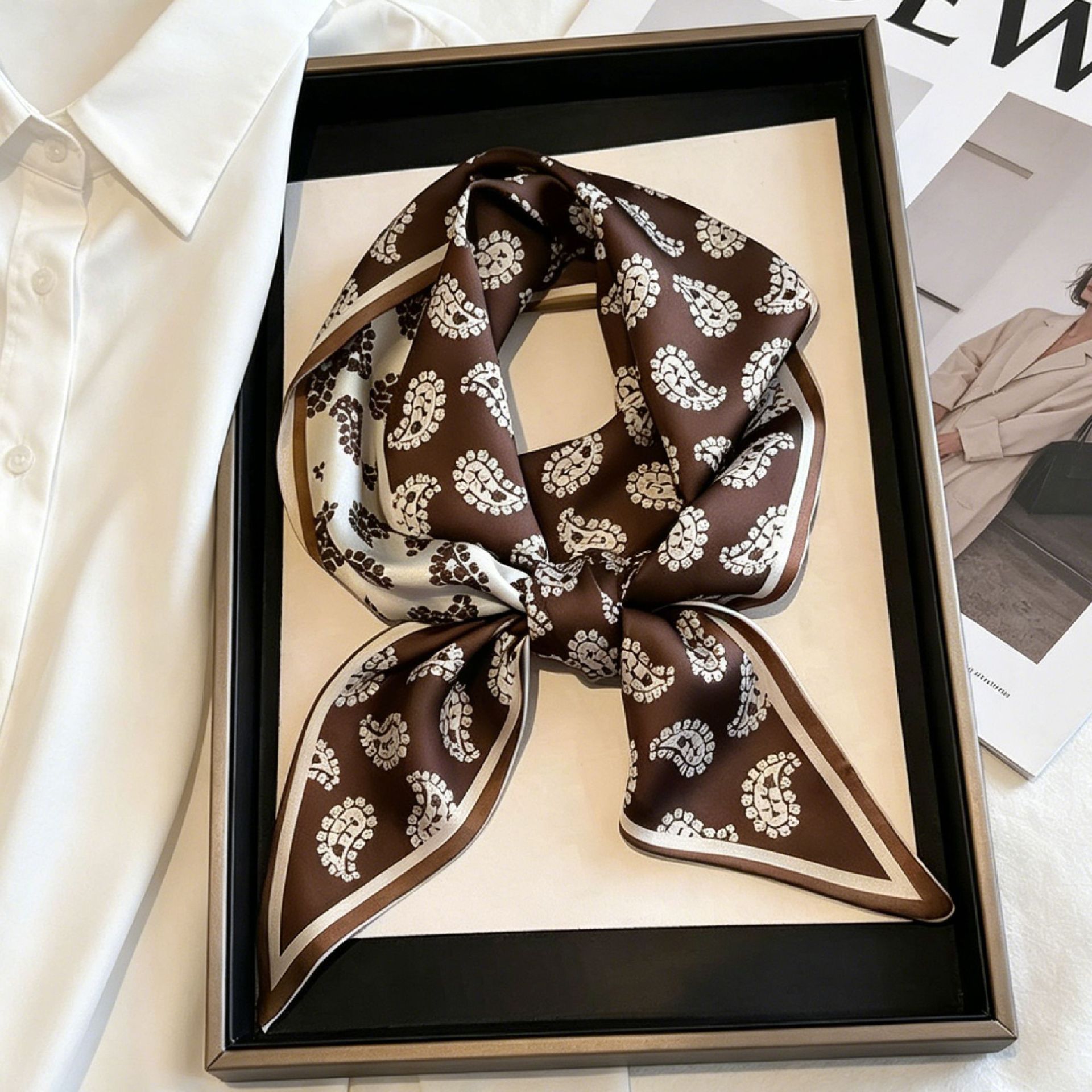 Luxury Long Neckerchief Skinny - Luxury Bags Duffle avaliação e preço