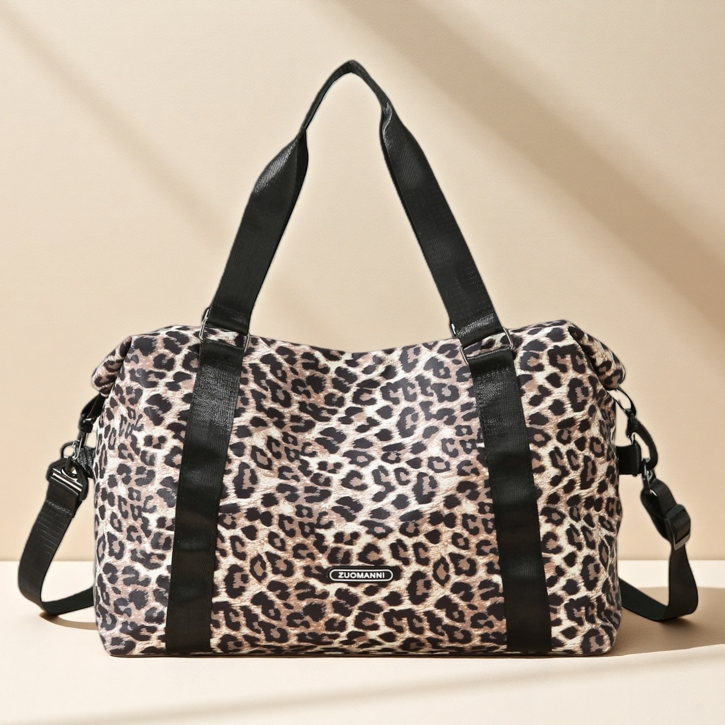 Leopard Printing Travel Duffel - Weekender Bag Duffle avaliação e preço