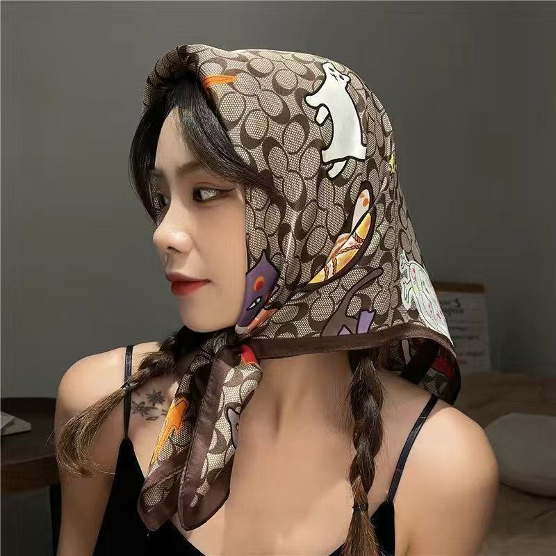 New Silk Square Scarf Women Lu - Luxury Bags Duffle avaliação e preço