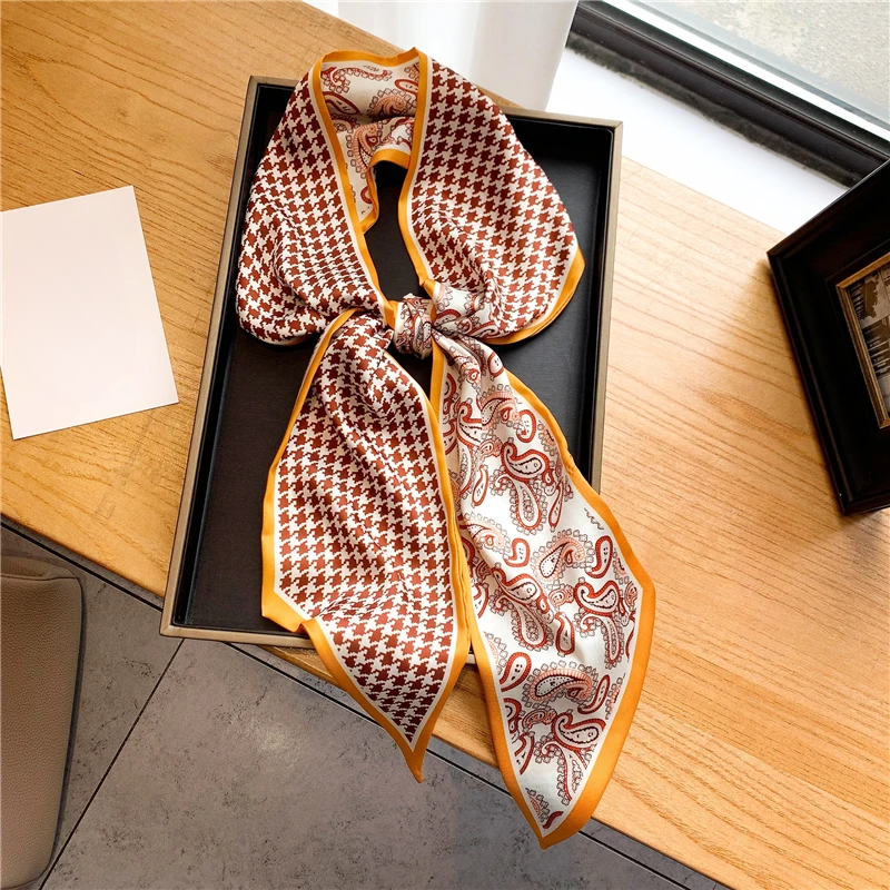 Luxury Long Silk Scarf Female  - Luxury Bags Duffle avaliação e preço