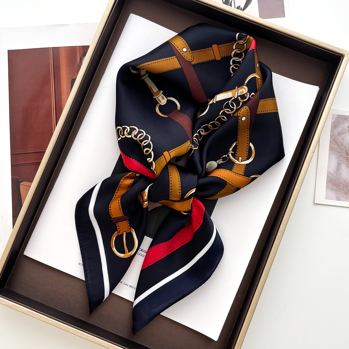 Luxury 70*70cm Square Scarf fo - Luxury Bags Duffle avaliação e preço