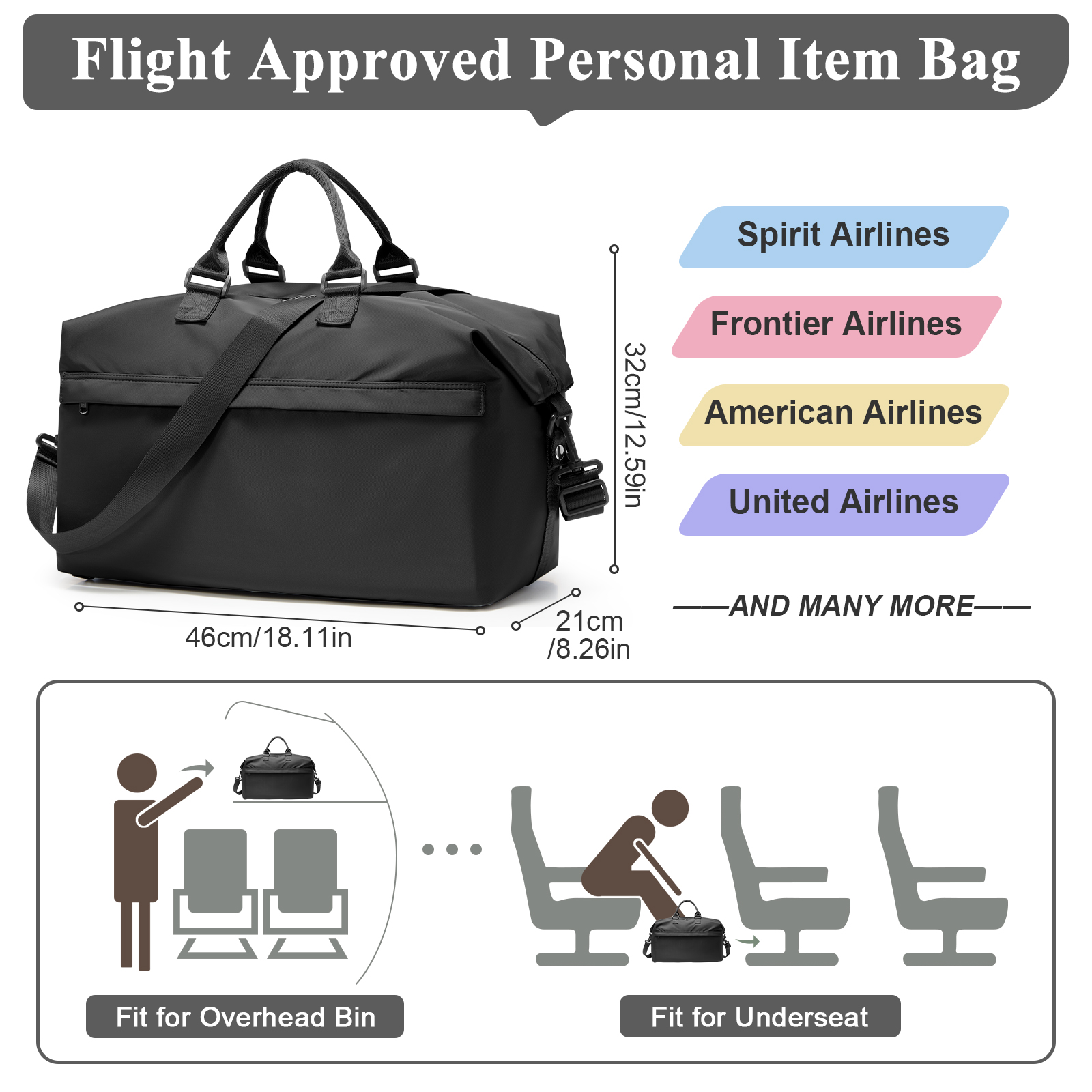 Foldable Travel Bag Large Spor - Weekender Bag Duffle avaliação e preço