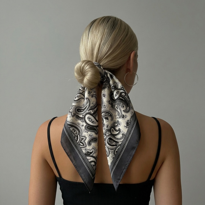 Luxury Satin Square Scarf Pais - Luxury Bags Duffle avaliação e preço