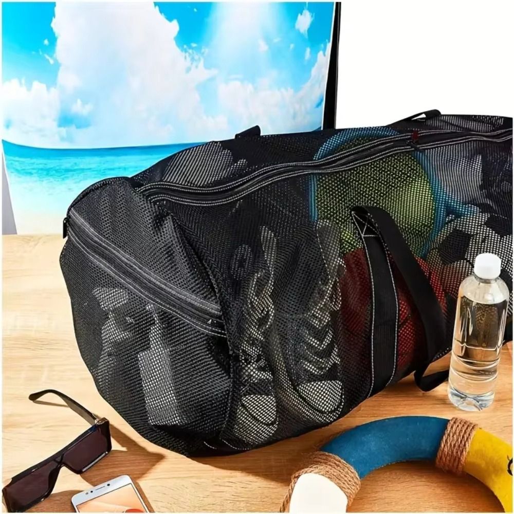 Large Capacity Mesh Diving Bag - Weekender Bag Duffle avaliação e preço