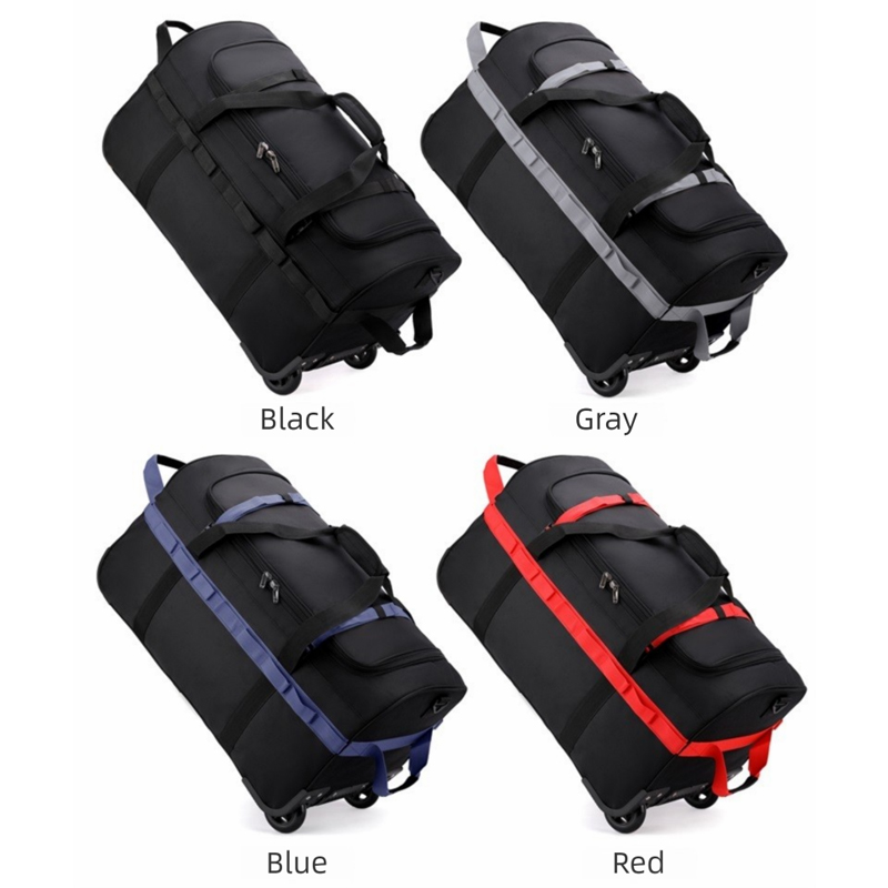 Heavy-Duty Wheeled Duffel Bag  - Weekender Bag Duffle avaliação e preço