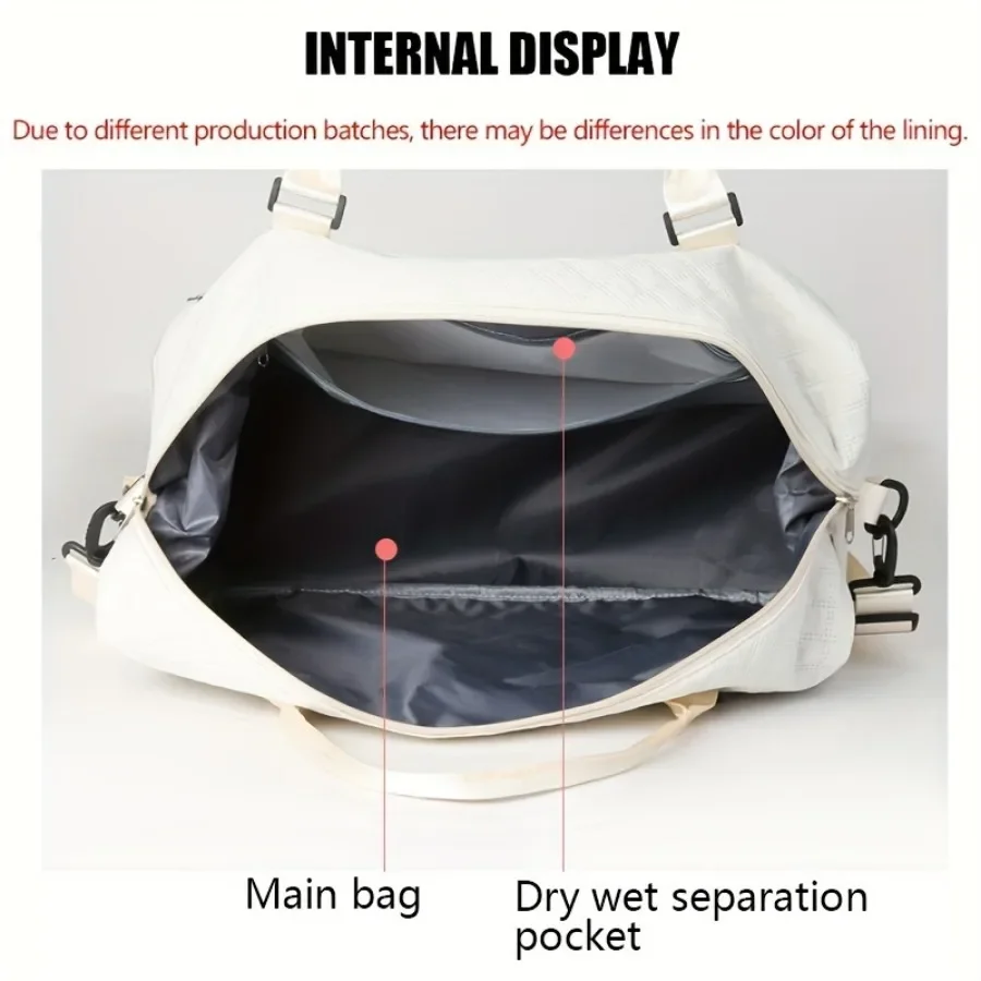 2pcs Set Large Capacity Travel - Weekender Bag Duffle avaliação e preço