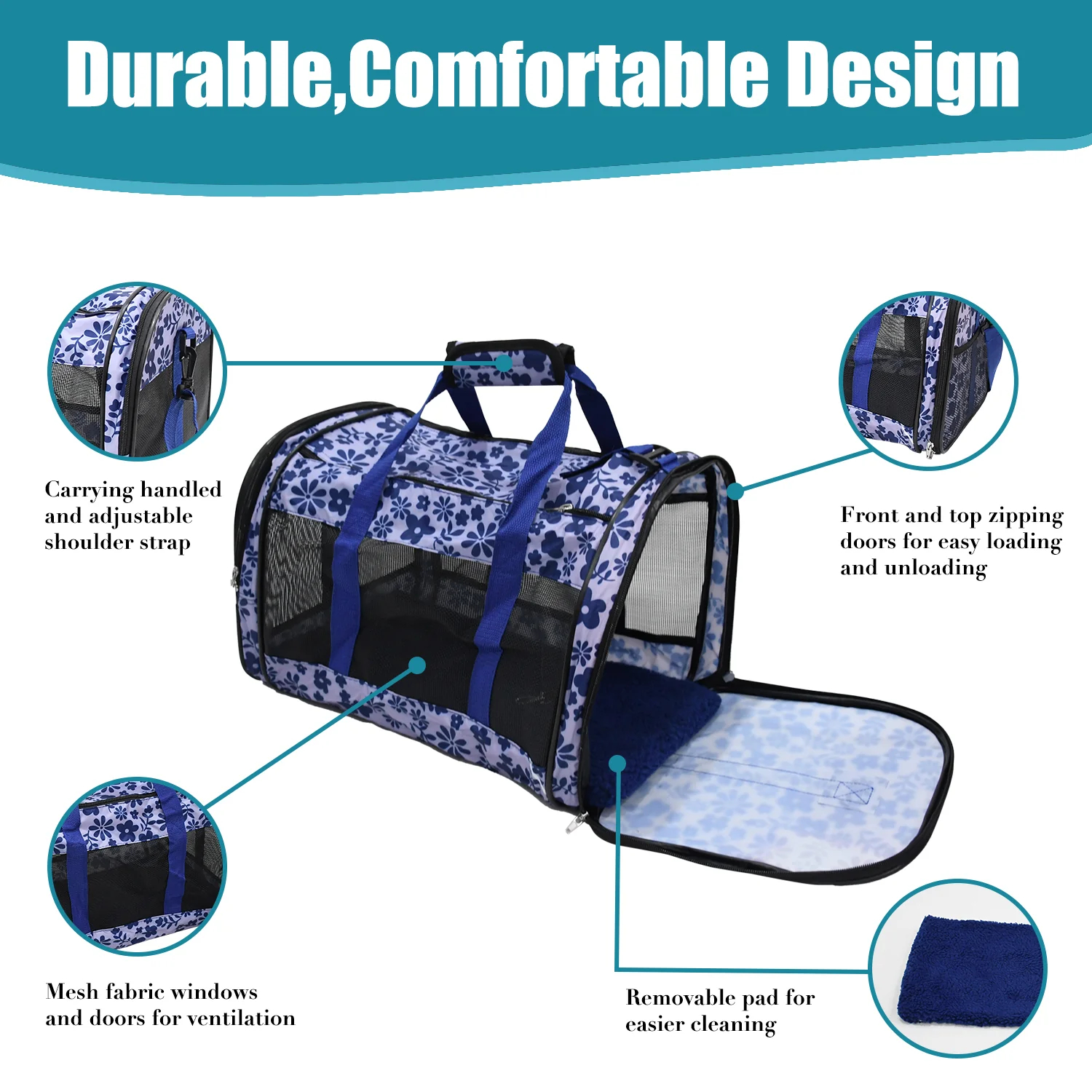 Soft-Sided Pet Carrier In USA  - Luxury Bags Usa avaliação e preço