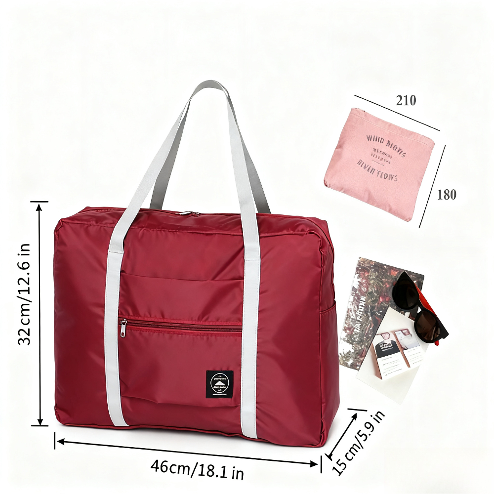 Foldable Travel Duffel Bag for - Weekender Bag Duffle avaliação e preço