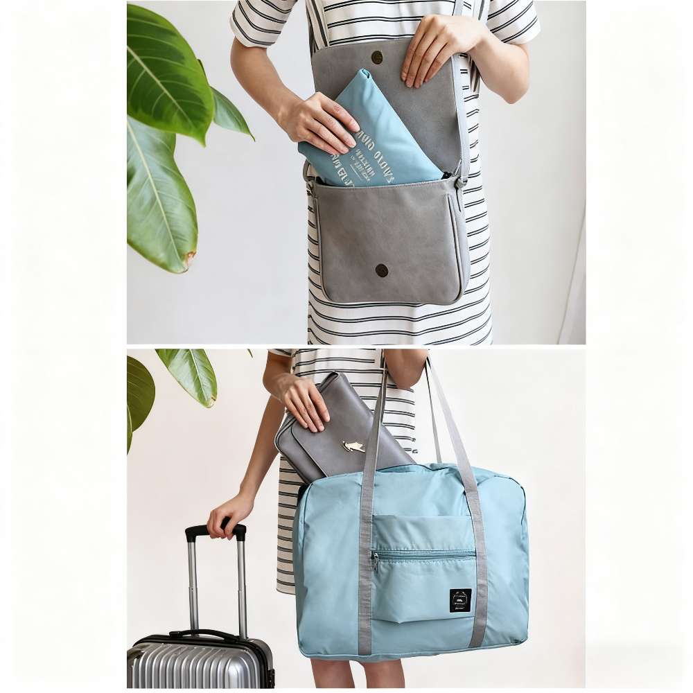 Foldable Travel Duffel Bag for - Weekender Bag Duffle avaliação e preço
